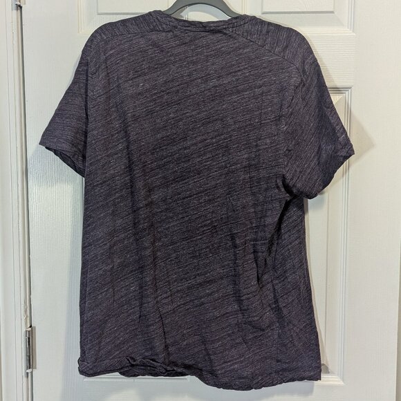 Marc Anthony Purple V-neck T-shirt - Picture 2 of 3